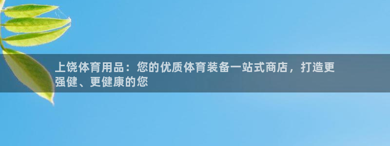 欧陆娱乐挂机项目怎么弄：上饶体育用品：您的优质体育装