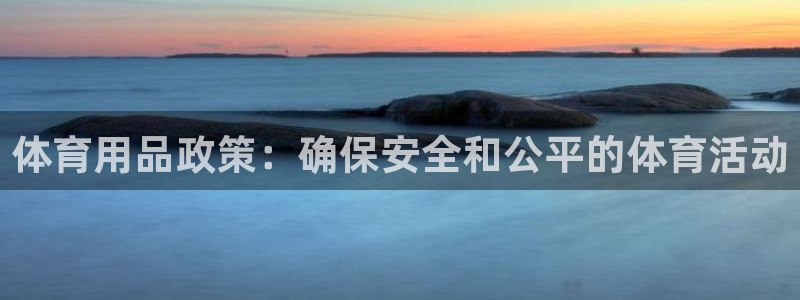 欧陆娱乐官网入口下载：体育用品政策：确保安全和公平的