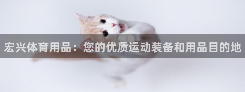 欧陆娱乐注册链接：宏兴体育用品：您的优质运动装备和用