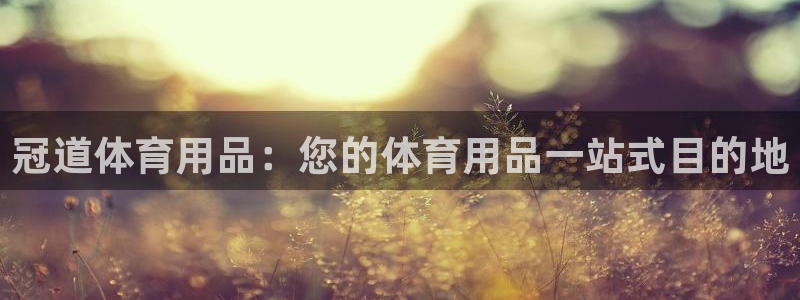 欧陆娱乐官方网站首页：冠道体育用品：您的体育用品一站