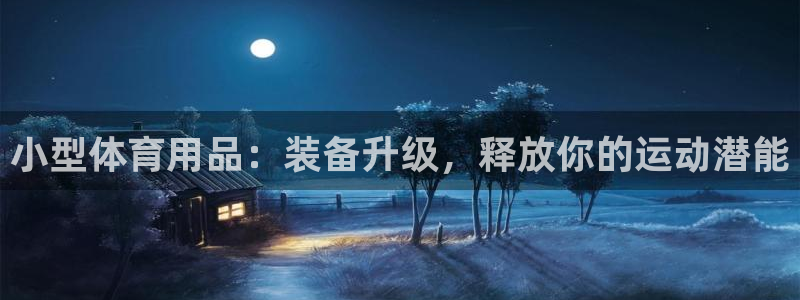 欧陆游戏平台：小型体育用品：装备升级，释放你的运动潜