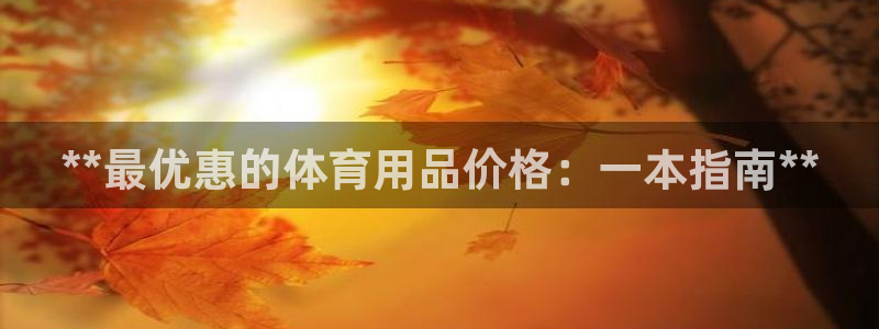 欧陆娱乐客服服务怎么样：**最优惠的体育用品价格：一