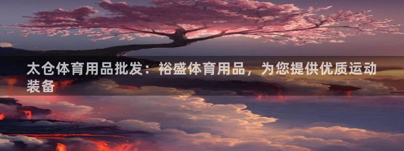 欧陆娱乐官网注册中心下载：太仓体育用品批发：裕盛体育